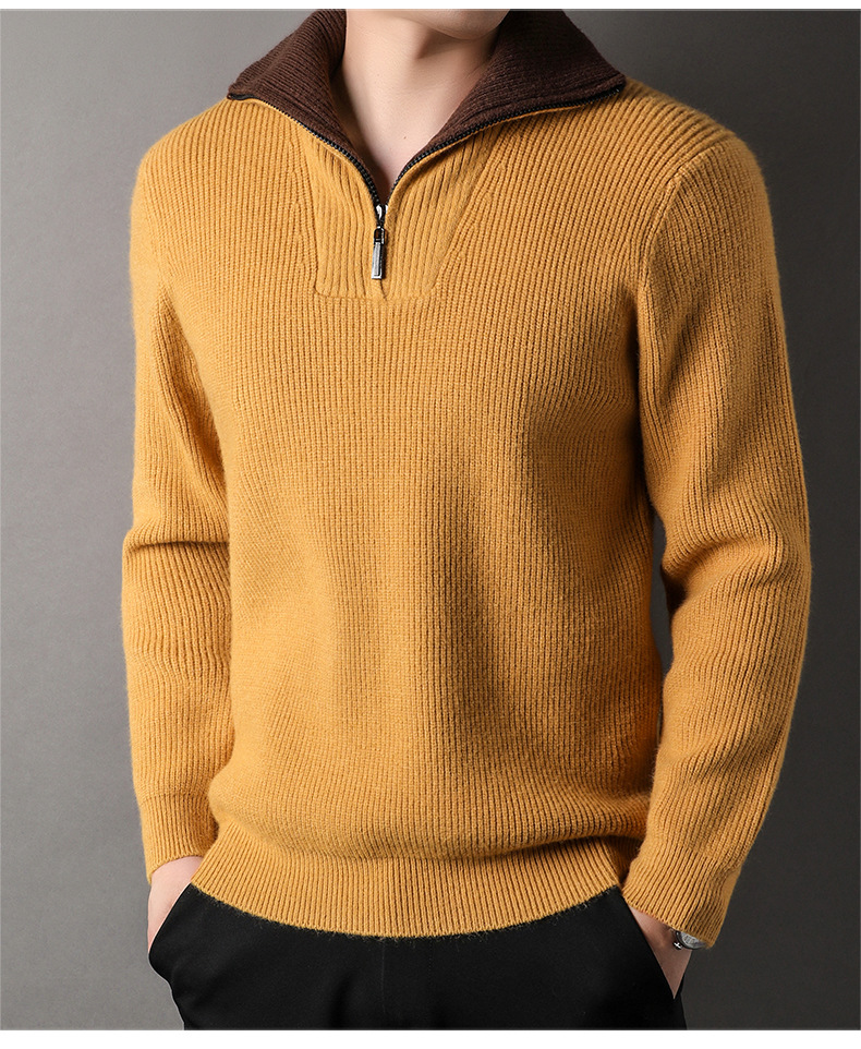 Linebreak Wool Sweater