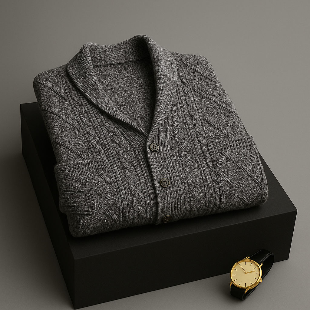 Fireside Cashmere Cardigan