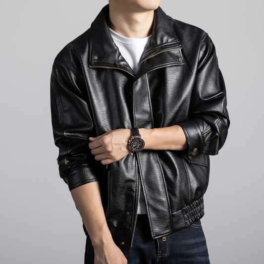 Raux Genuine Leather Jacket