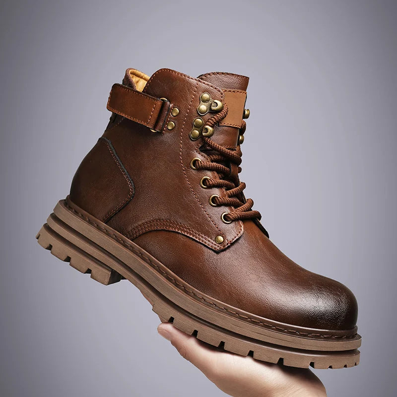 Tellorine Burnished Leather Boots