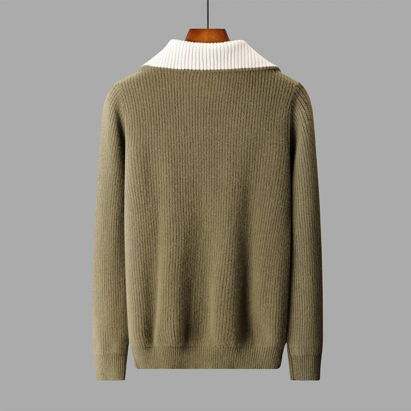 Linebreak Wool Sweater
