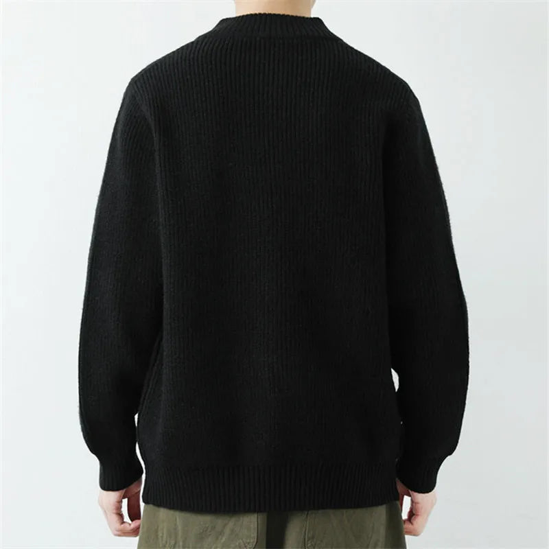 Marlowe Braided Wool Sweater
