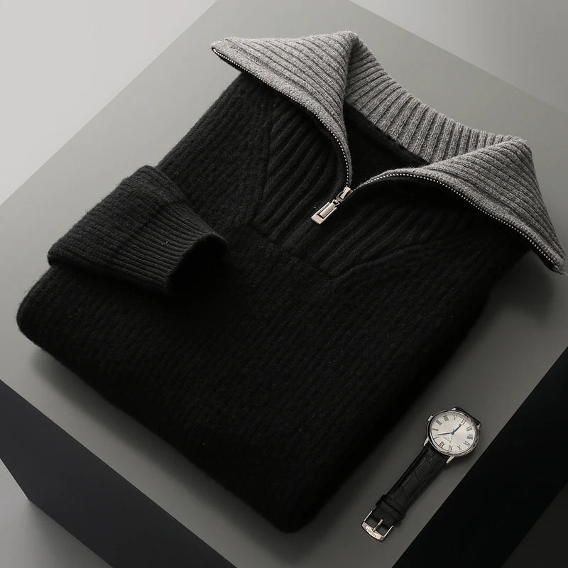 Linebreak Wool Sweater