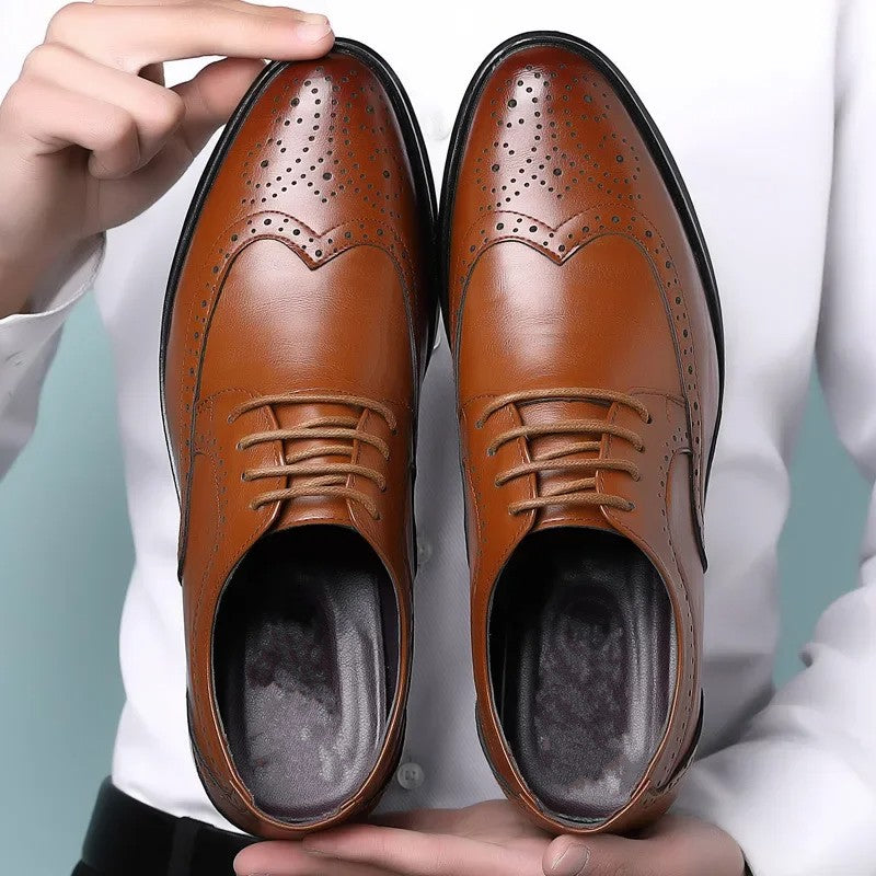 Genuine Leather Oxfords