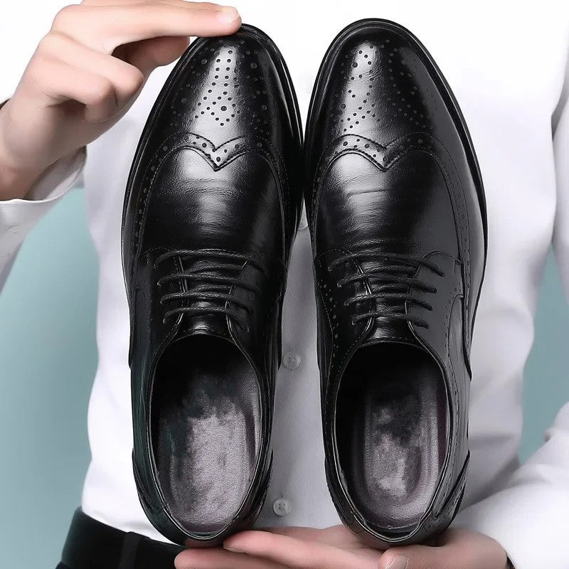 Genuine Leather Oxfords