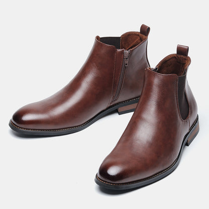 Beaumont Leather Chelsea Boots
