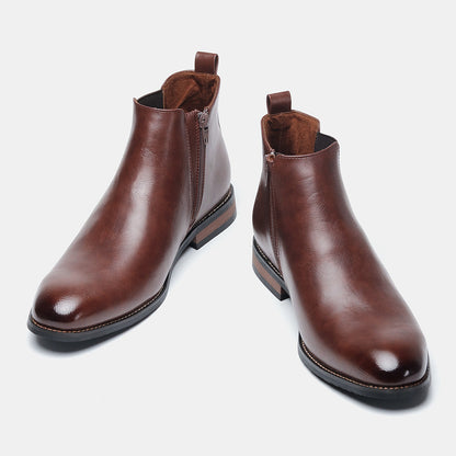 Beaumont Leather Chelsea Boots