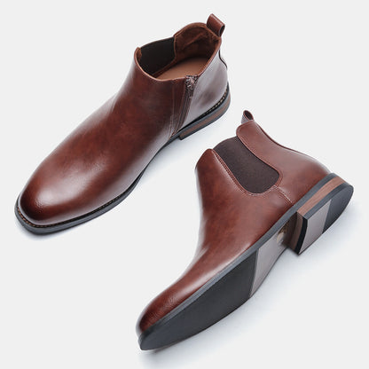 Beaumont Leather Chelsea Boots