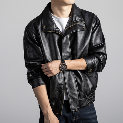 Raux Genuine Leather Jacket
