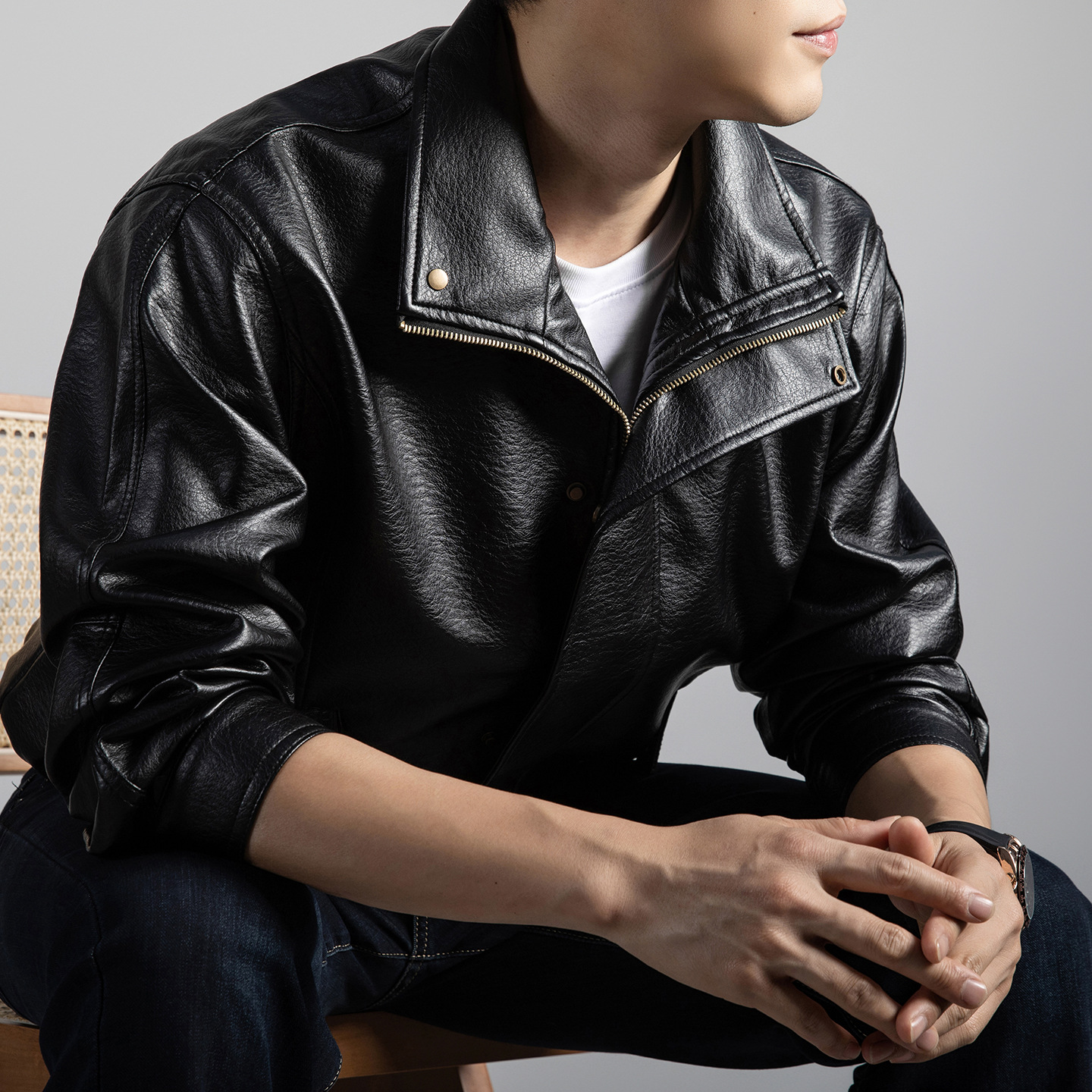 Raux Genuine Leather Jacket