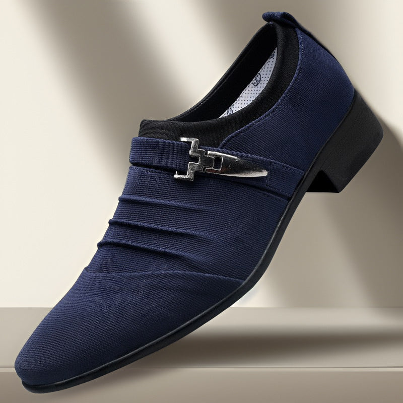 Rossetti Pleated Canvas Loafers 6
