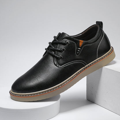 Calder Plain Toe Derbies in black