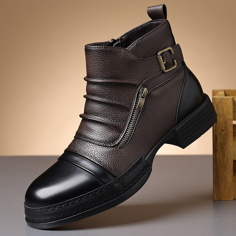 Ashbourne Two-Tone Ankle Boots 7