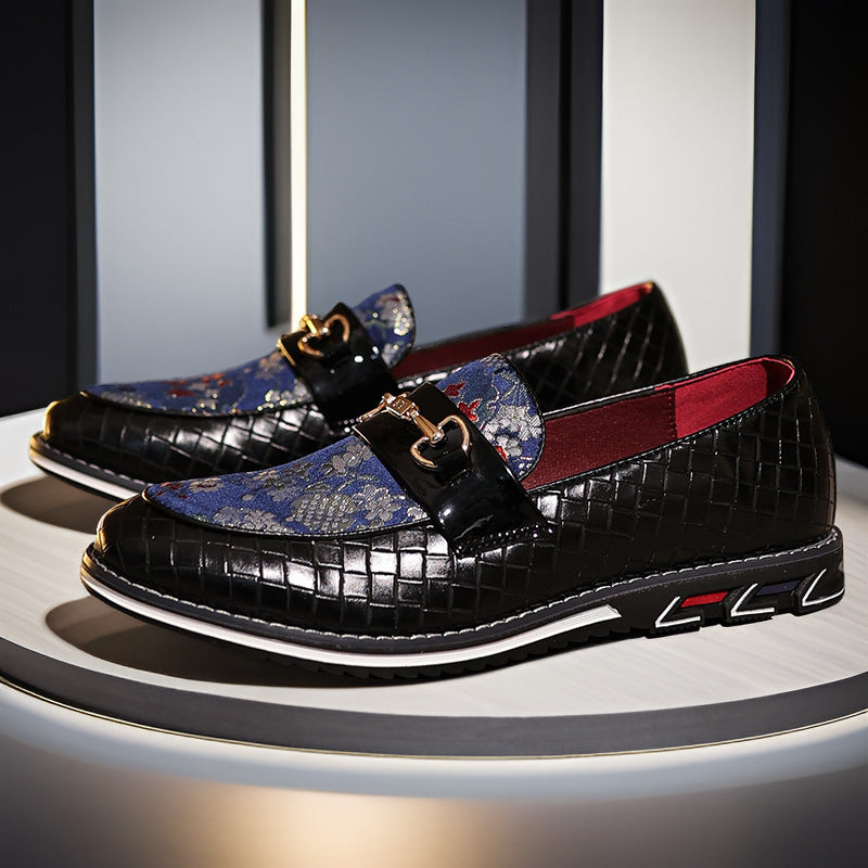 Bellamere Floral Panel Horsebit Loafers 8