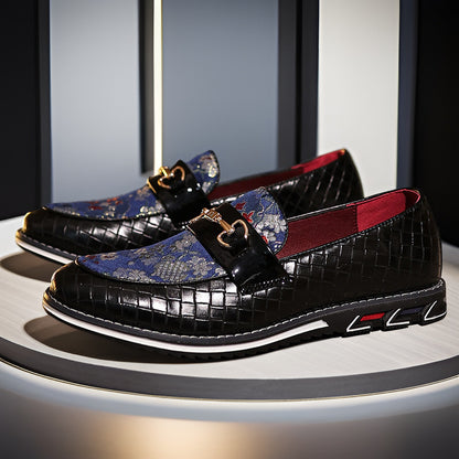 Bellamere Floral Panel Horsebit Loafers 8
