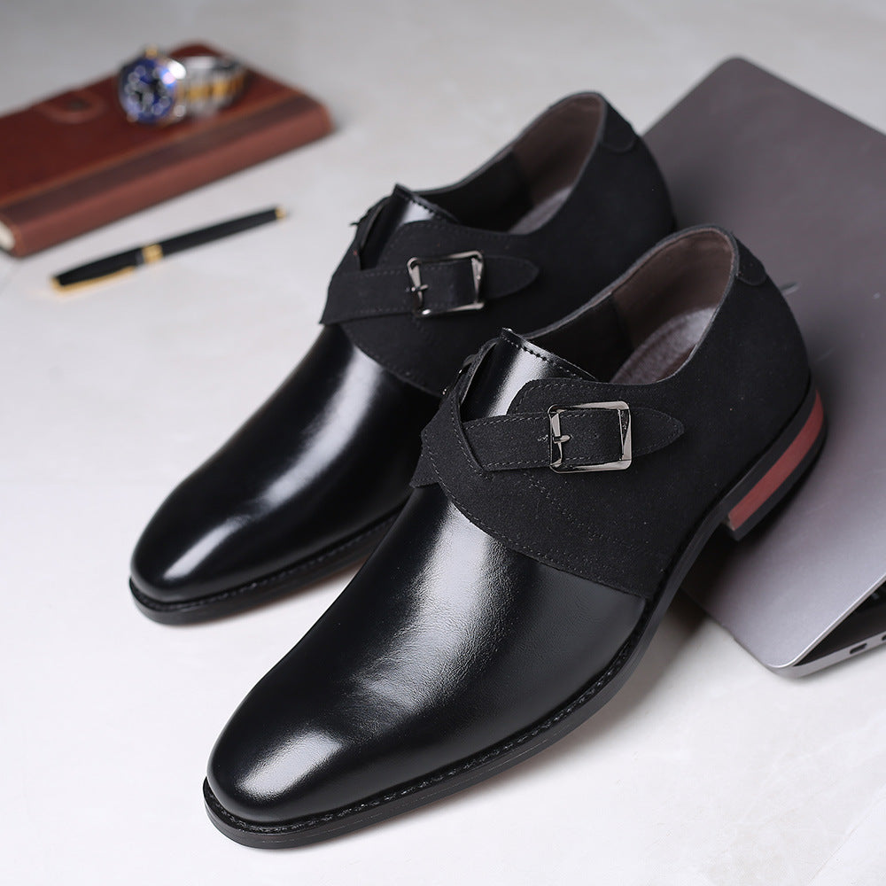 Valcour Crossed Strap Monk Shoes 2