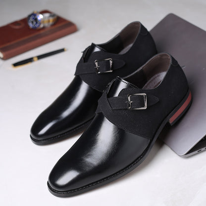 Valcour Crossed Strap Monk Shoes 2