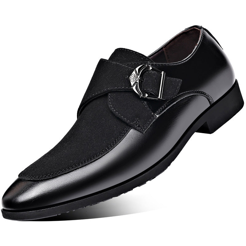 Ellsworth Monk Strap Shoes pointed toe view
