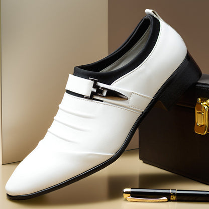 Bellerose Sculpted Vamp Pointed Toe Loafers 3