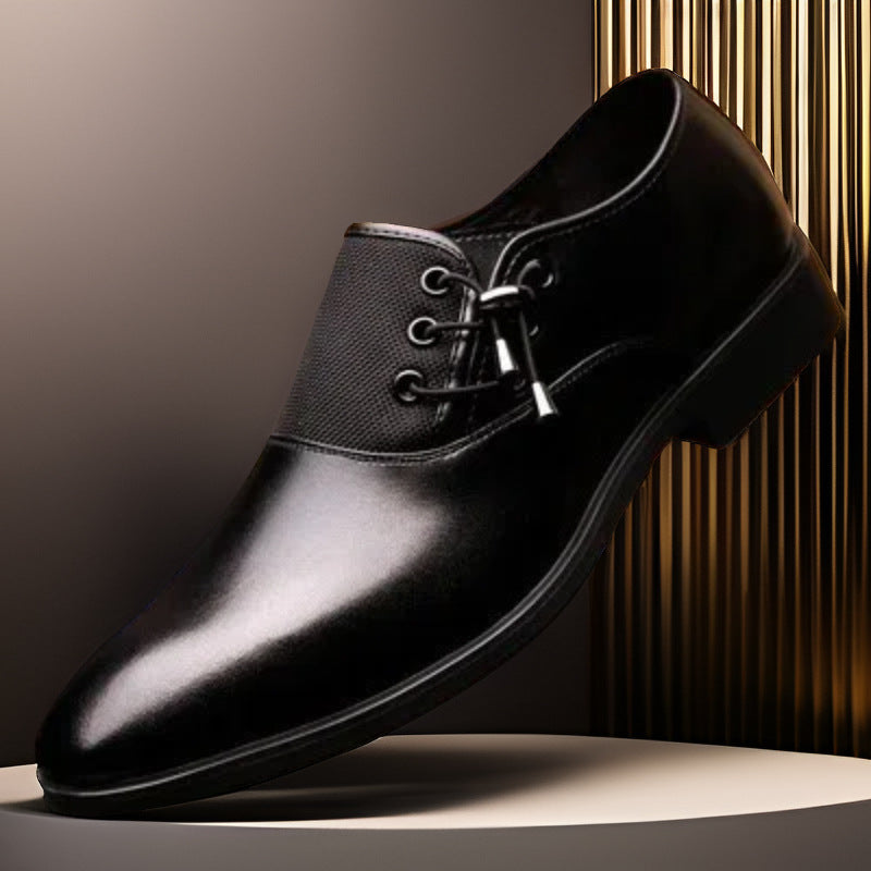 Rothbury Textured Vamp Side-Lace Dress Shoes 3