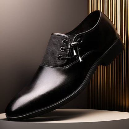 Rothbury Textured Vamp Side-Lace Dress Shoes 3