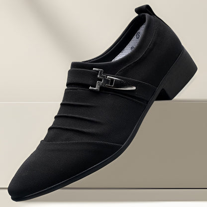 Rossetti Pleated Canvas Loafers 8