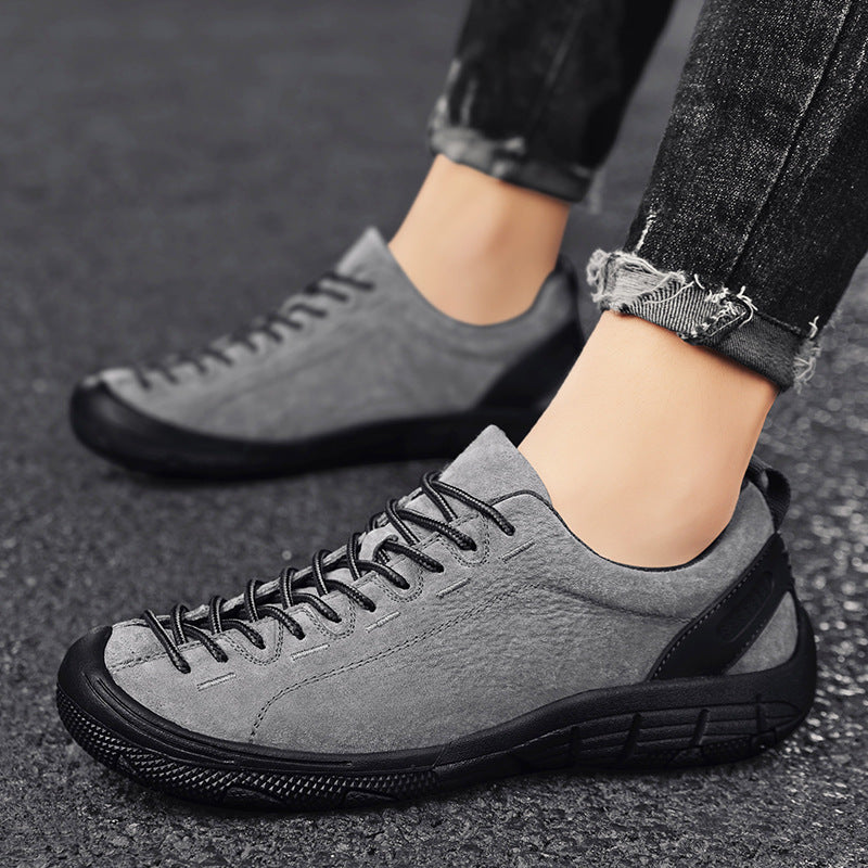 Ridgemont Suede Trail Shoes lugged rubber outsole