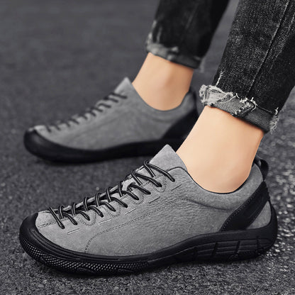 Ridgemont Suede Trail Shoes lugged rubber outsole