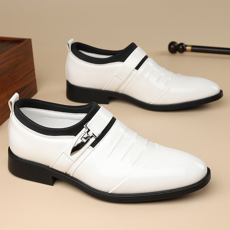 Carrington Horsebit Loafers in white