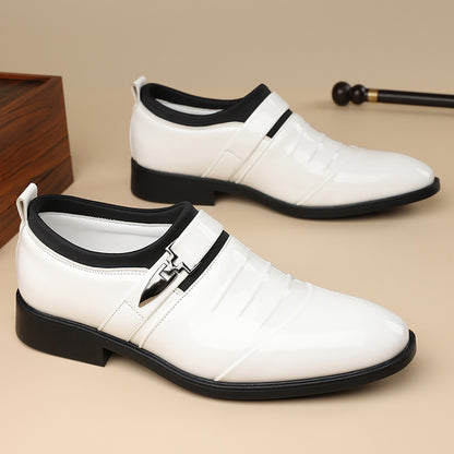 Carrington Horsebit Loafers in white