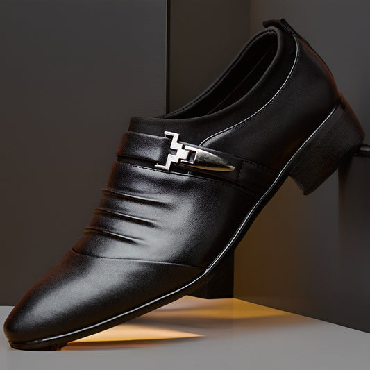 Bellerose Sculpted Vamp Pointed Toe Loafers