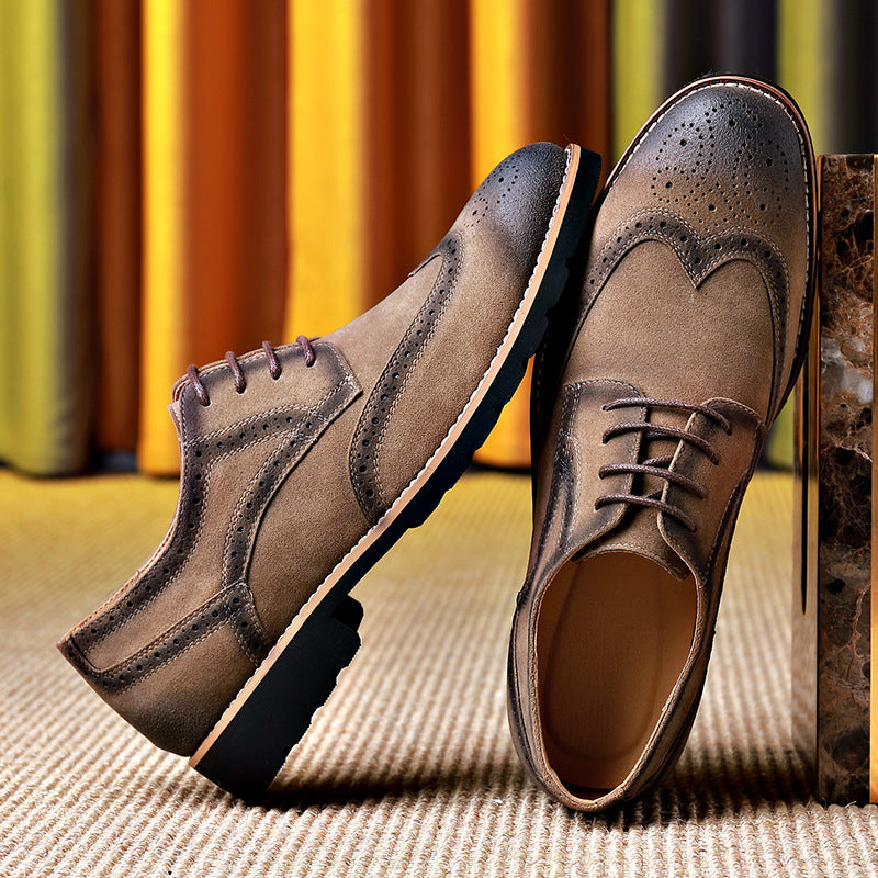 Kenswick Contrast Trim Wingtip Brogues 2