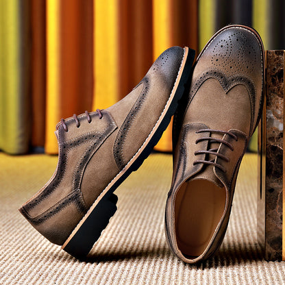 Kenswick Contrast Trim Wingtip Brogues 2
