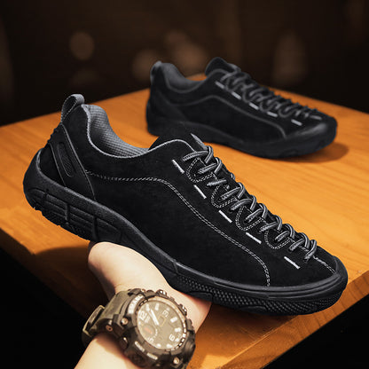 Ridgemont Suede Trail Shoes rubber toe bumper detail