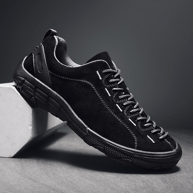 Ridgemont Suede Trail Shoes in black