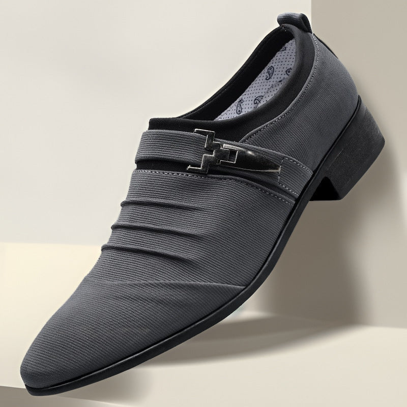 Rossetti Pleated Canvas Loafers 7