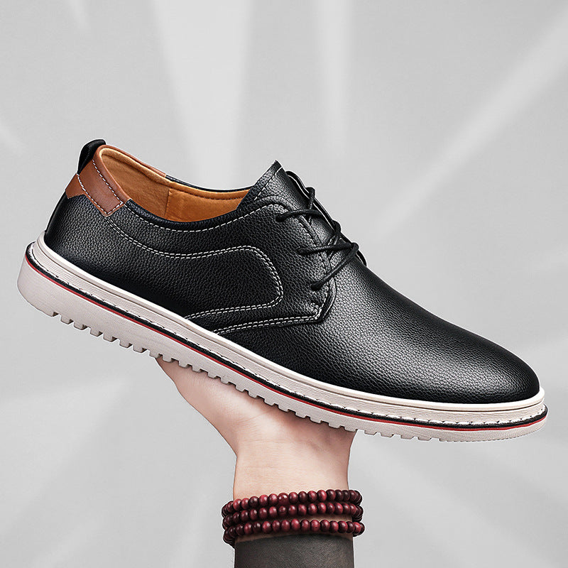 Pemberton Plain Toe Derbies in black