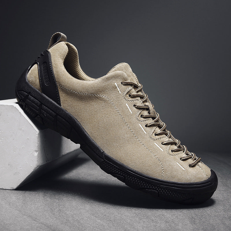 Ridgemont Suede Trail Shoes in sand