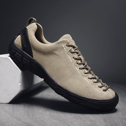 Ridgemont Suede Trail Shoes in sand