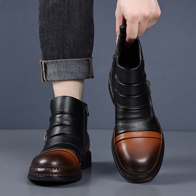 Ashbourne Two-Tone Ankle Boots 4