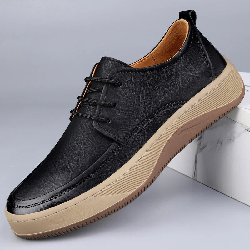 Alcott Leather Sneakers angled view