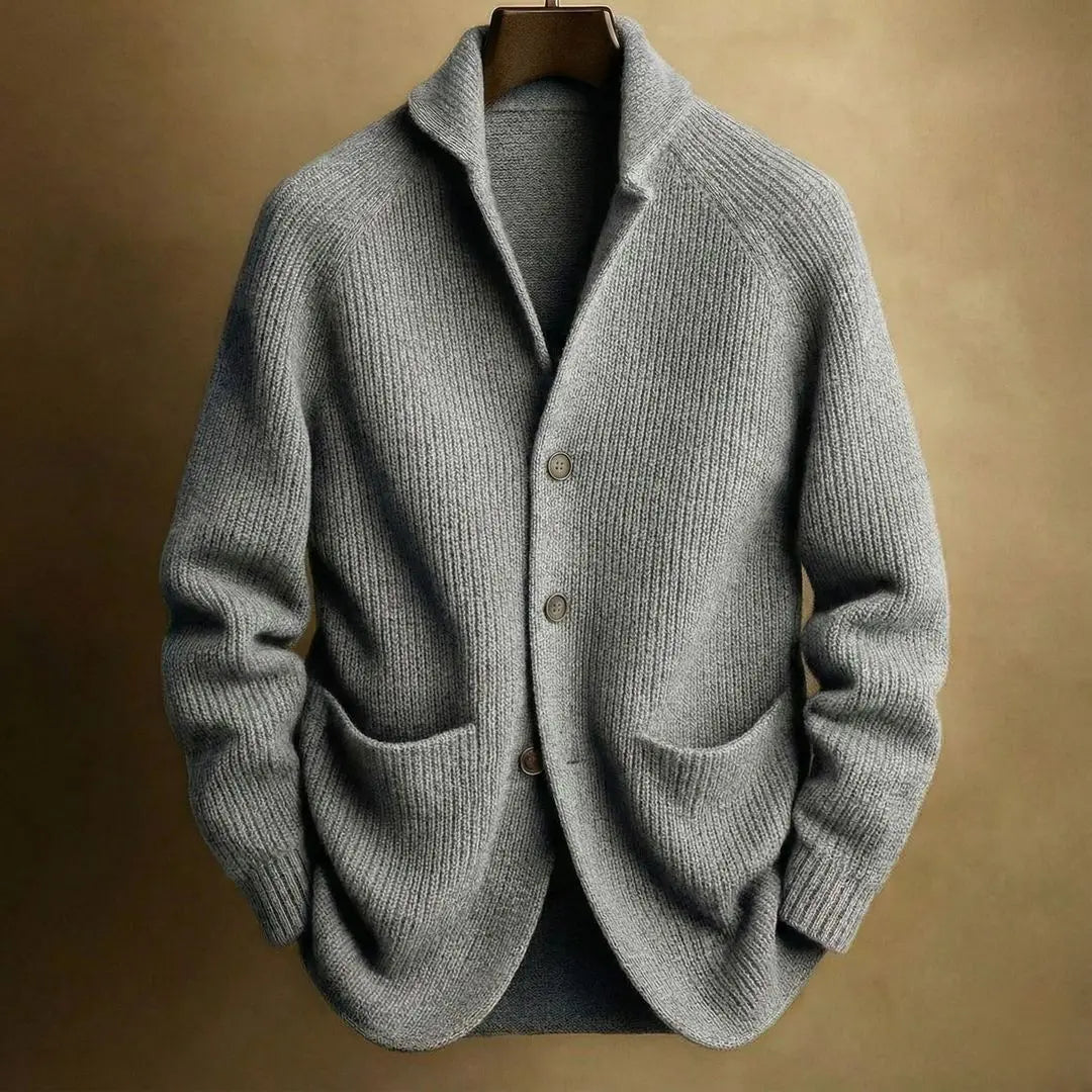 Ellerton Shawl Collar Knit Cardigan