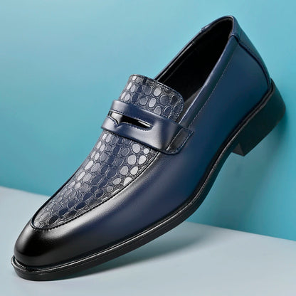 Ardmore Textured Loafers in blue