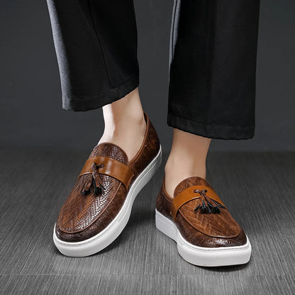 Ellery Tassel Loafers worn view