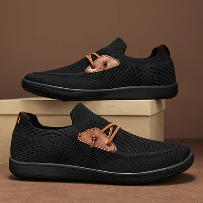 Alder Knit Slip-Ons worn view