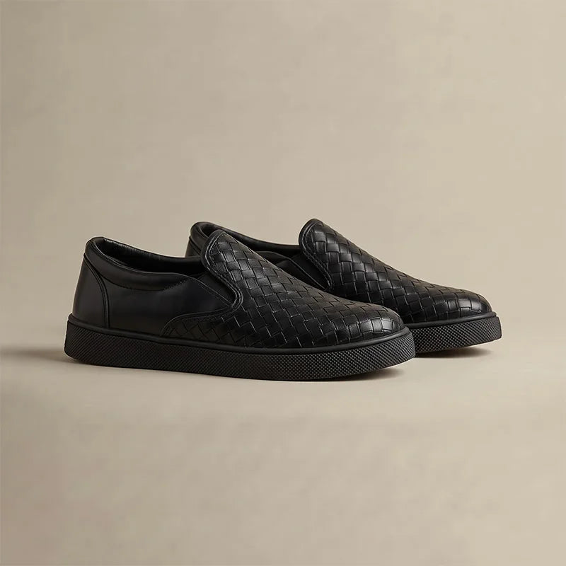 Harlow Woven Slip-On Loafers 4