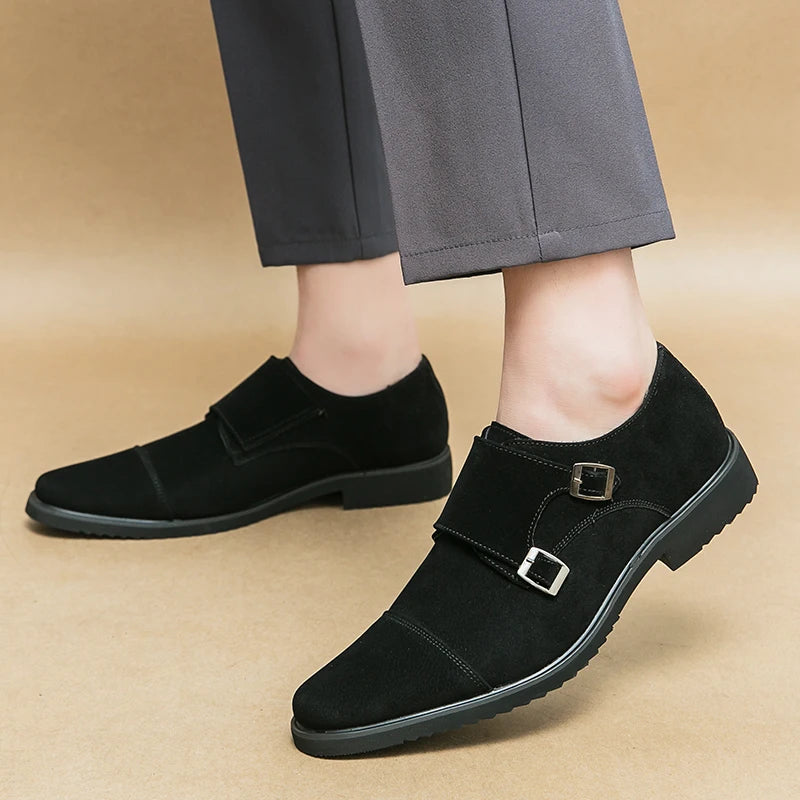 Dunmore Suede Cap Toe Dress Shoes 3