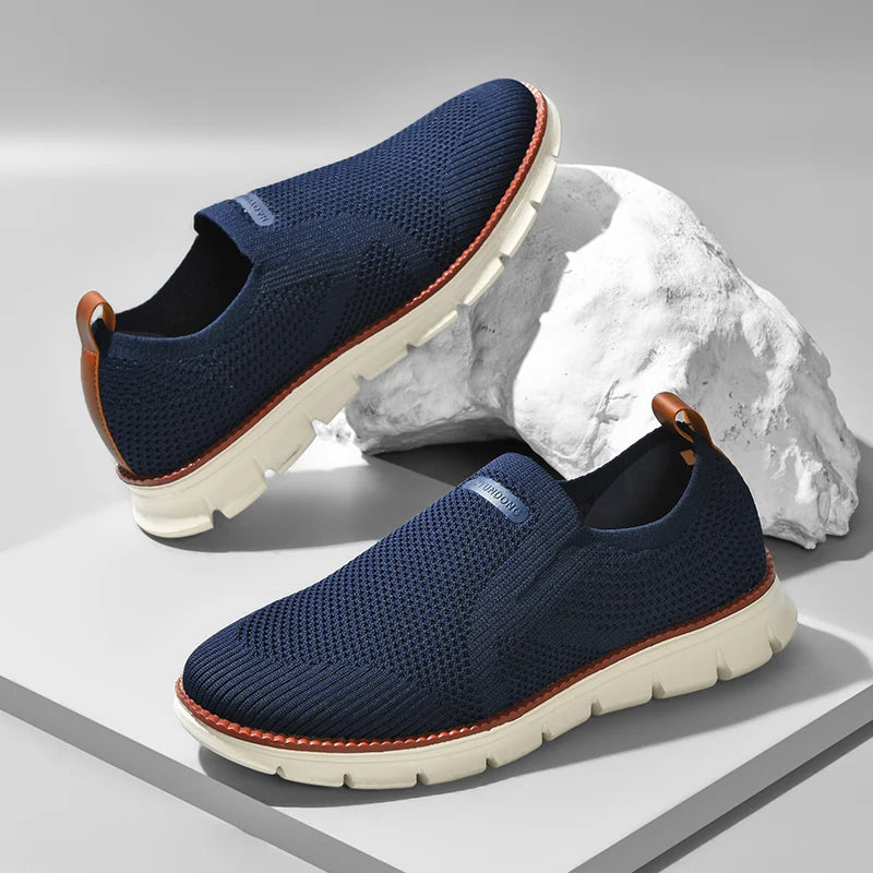 Hollis Knit Loafers in blue