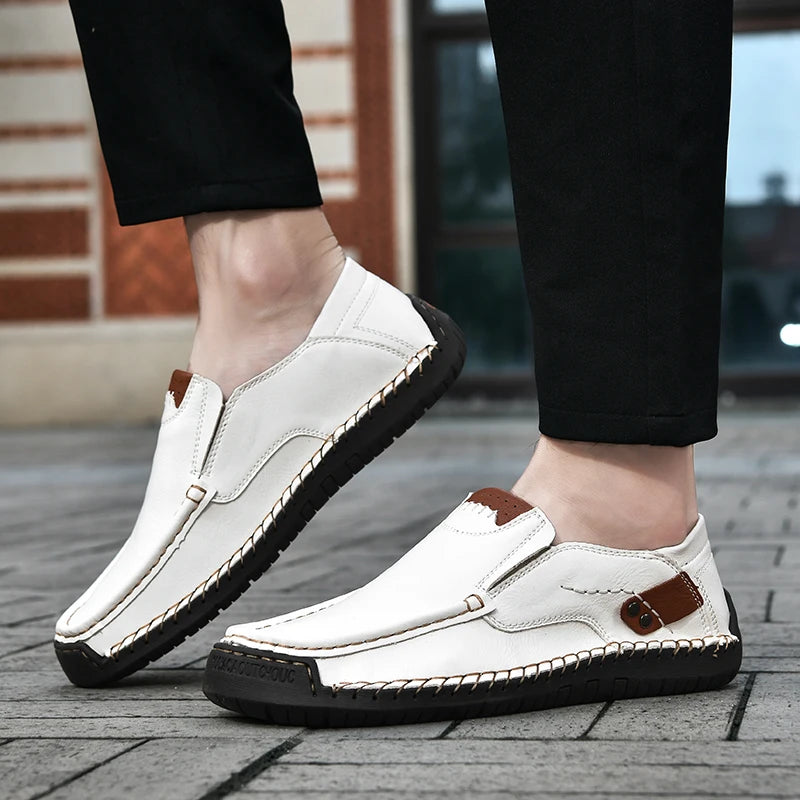Alden Leather Moccasin