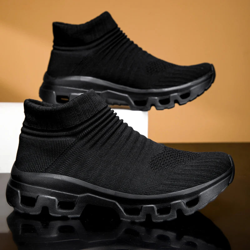 Unisex mesh sneakers top view